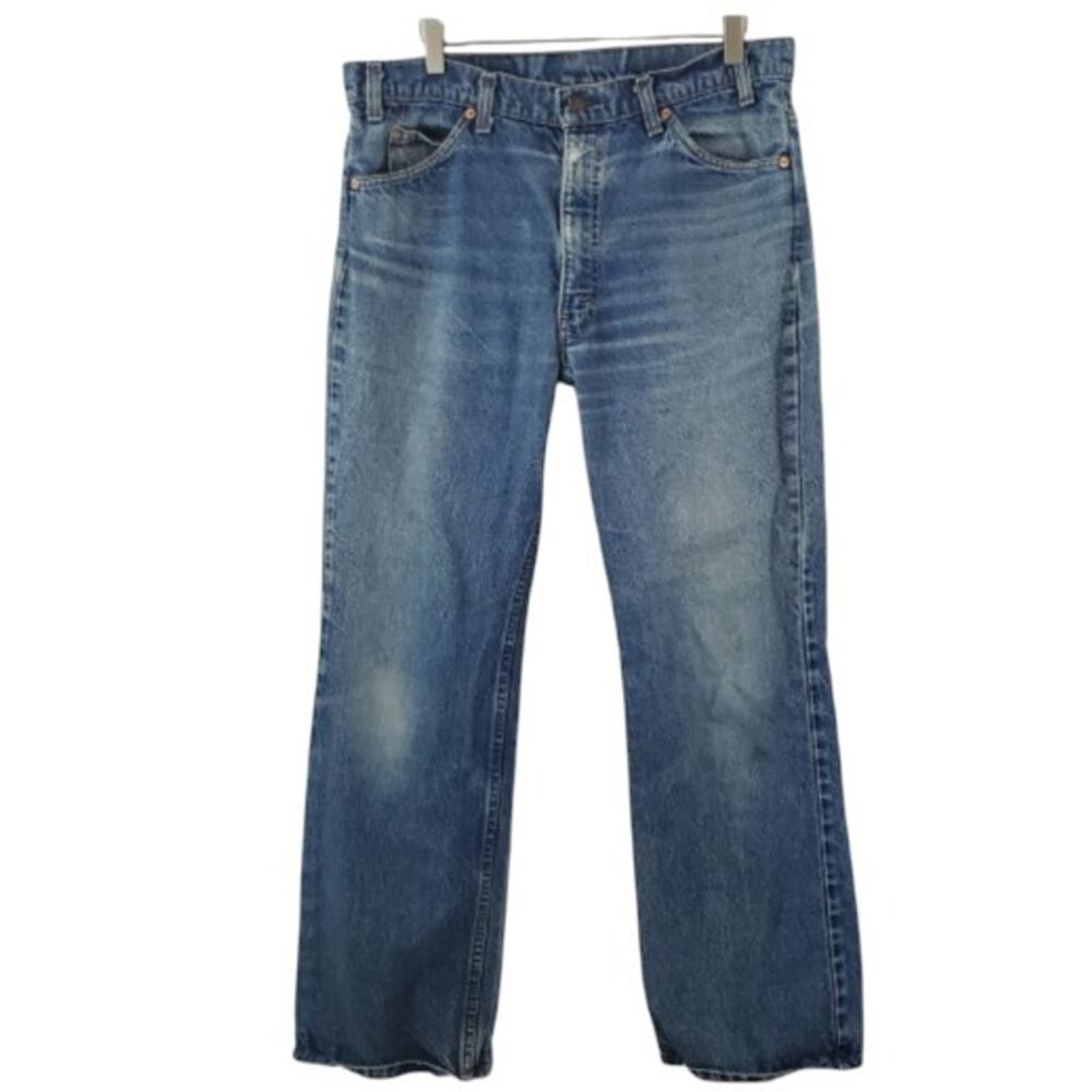 Vintage Levi's 517 Orange Tab 90s Boot Jean 36x28